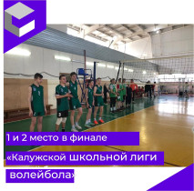Калужская школьная Лига волейбола.